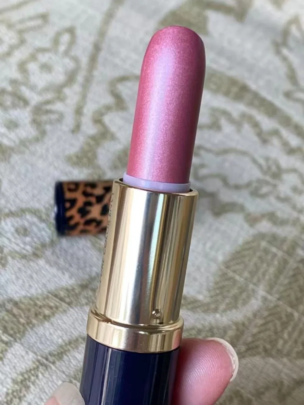 New Estee Lauder Hi Lustre Lipstick~221 Pink Parfait~Full Size